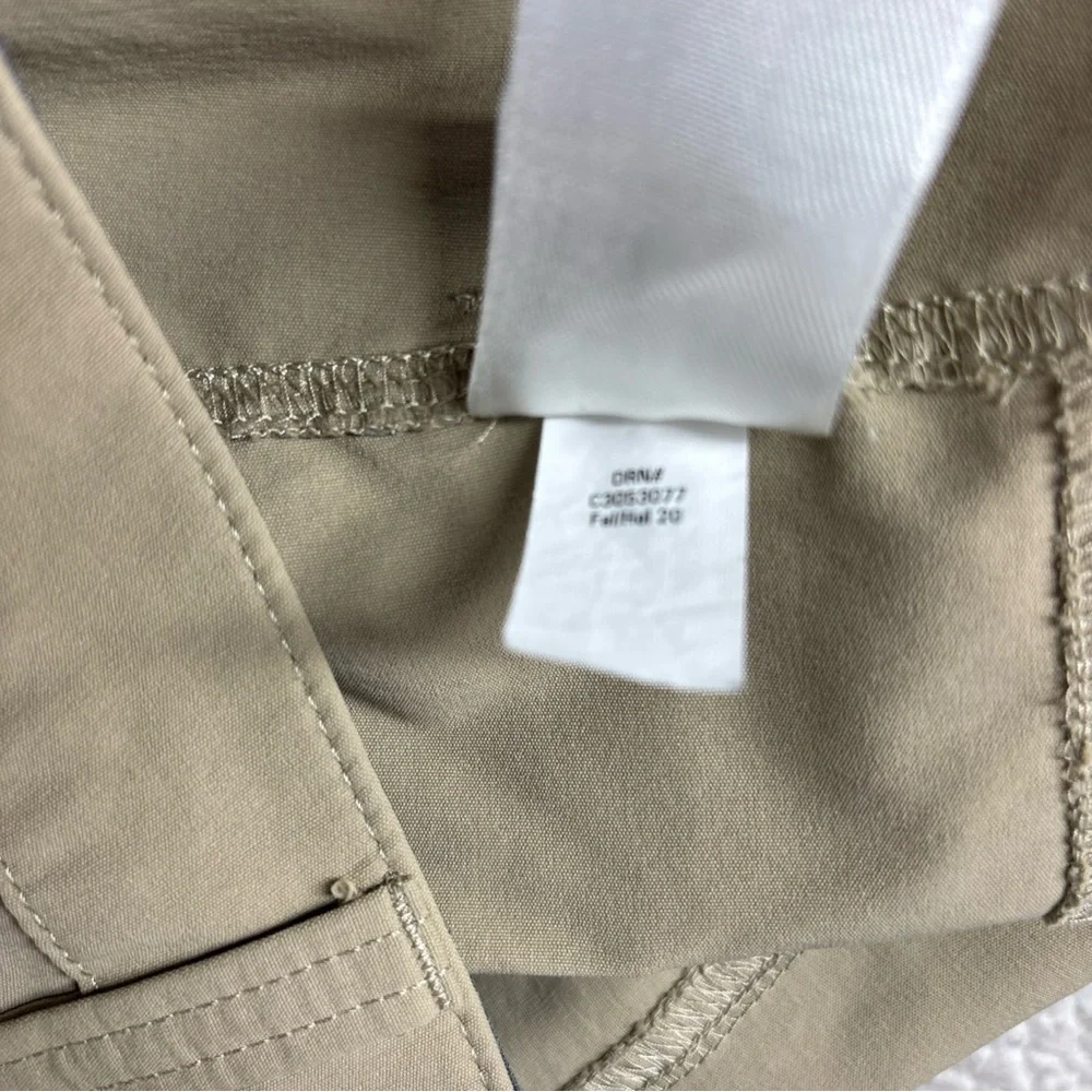 Eddie Bauer Tech Pants Men Tan Size 38 x 30 Lightweight Stretch Fabric Outdoor - Picture 10 of 16